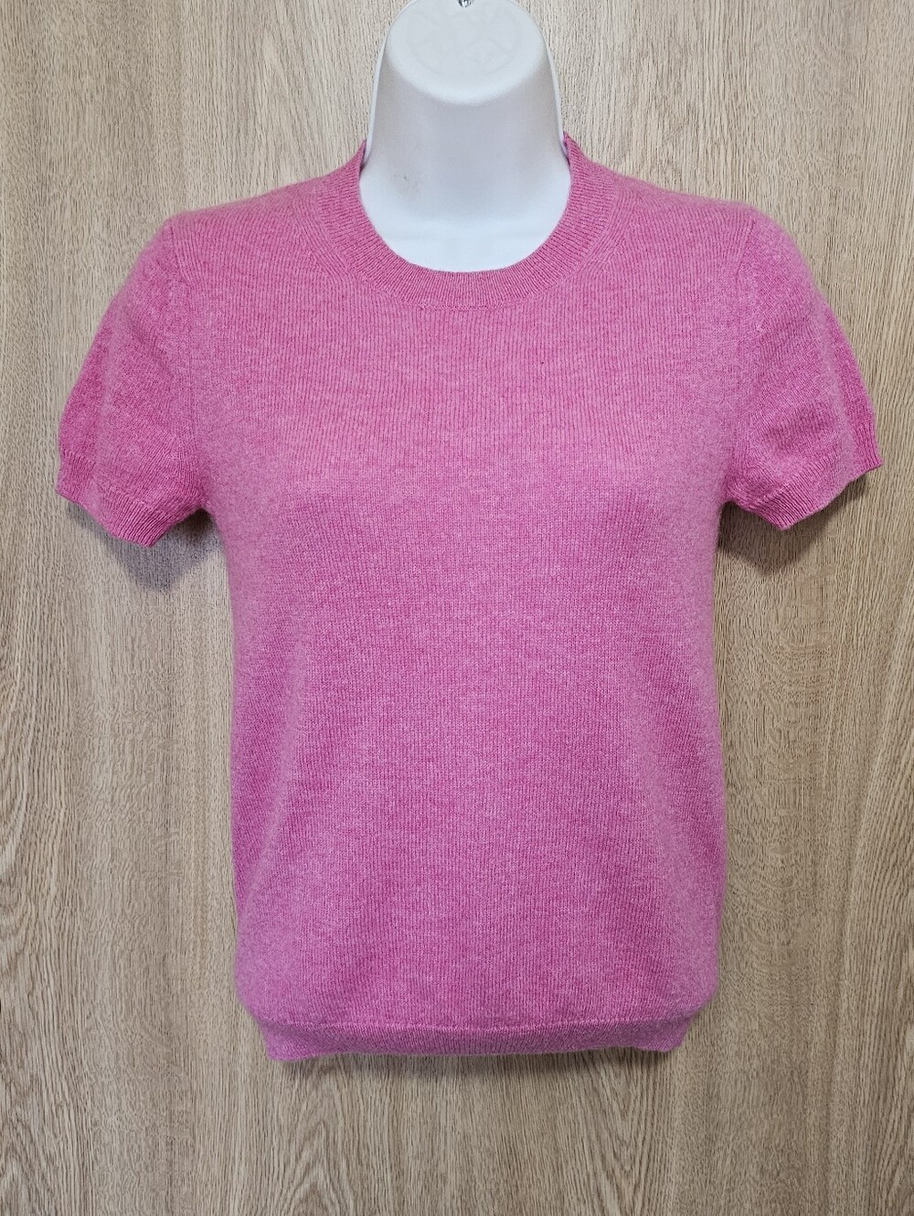 Quince 100% Cashmere Sweater Pink Fuschia Size XS